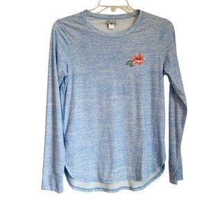 TOMMY BAHAMA Pullover Rash Guard with Hawaiian Islands Print